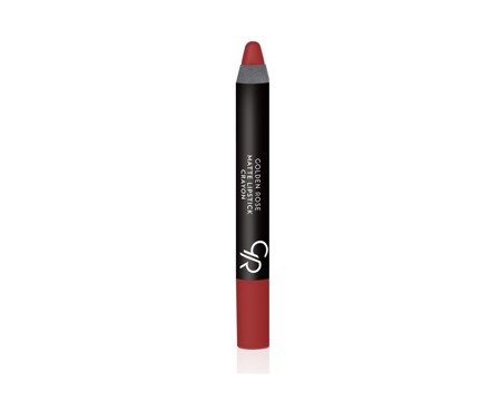 Golden Rose Matte Crayon Lipstick - Matowa pomadka do ust w kredce 09