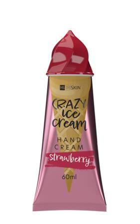 HISKIN Crazy Ice Cream Krem do rąk - Strawberry 60ml