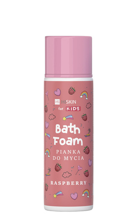 HISKIN for Kids Pianka do mycia ciała Raspberry 200 ml