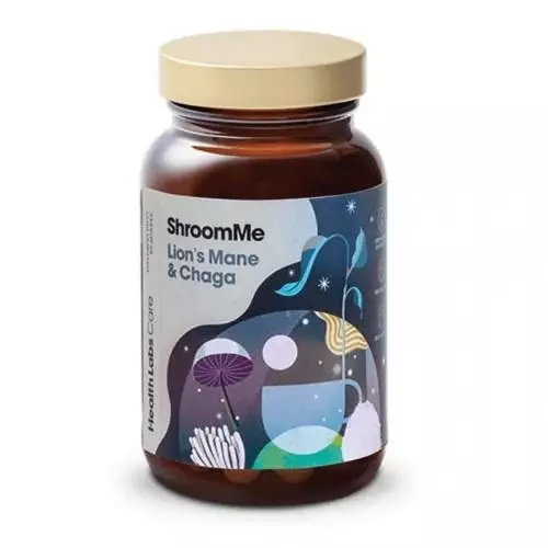 Health Labs Care ShroomMe Lions Mane&Chaga 90 miarek