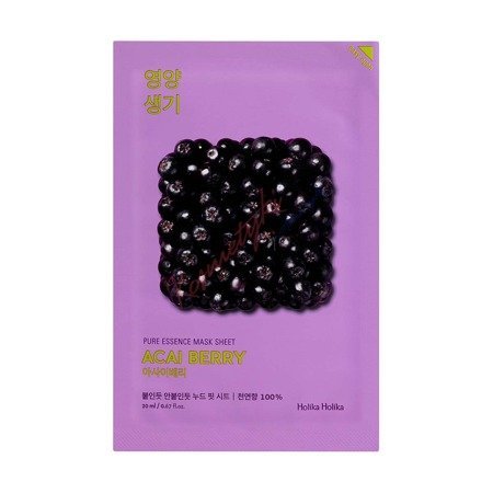 Holika Holika Pure Essence Mask Sheet-Acaiberry