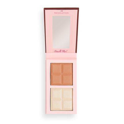 I Heart Revolution Paleta do konturowania Chocolate Contour Palette Fair 2x 4.5g