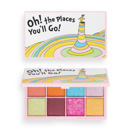 I Heart Revolution x Dr.Seuss Paleta cieni do powiek(8) Oh,The Places You'll Go!