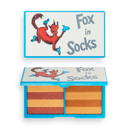 I Heart Revolution x Dr.Seuss Paleta do konturowania Fox in Socks