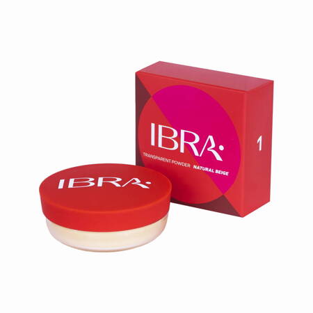 IBRA Makeup Sypki Puder Transparentny nr 1 12g