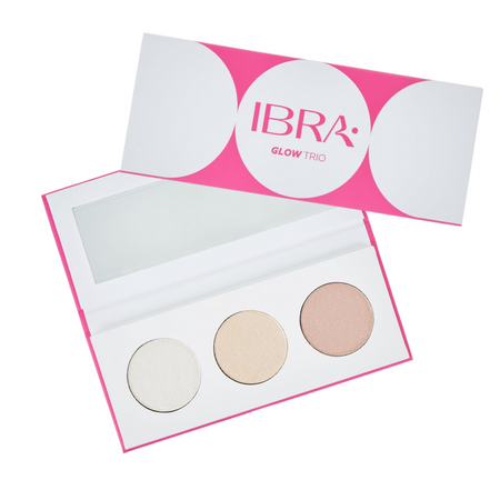 IBRA Paleta rozświetlaczy Glow Trio Makeup