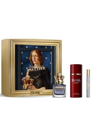 Jean Paul Gaultier Scandal Pour Homme - Zestaw EdT 50ml + Deodorant 150ml + EdT 10ml