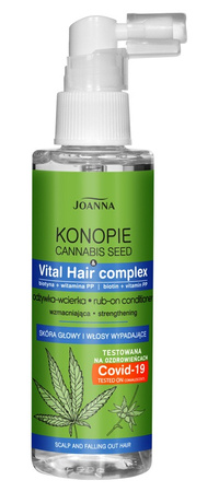 Joanna Konopie Odżywka - wcierka wzmacniająca do włosów wypadających 100ml