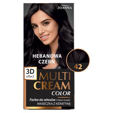 Joanna Multi Cream Color Farba nr 42 Hebanowa Czerń