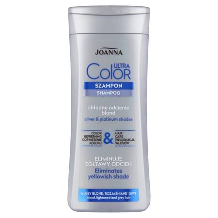 Joanna Ultra Color System Szampon do włosów blond , rozjaśnionych i siwych  200ml