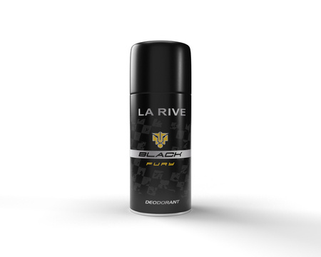 LA RIVE Men Black Fury Dezodorant w sprayu 150 ml