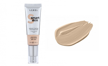 LAMEL Smart Skin Serum Tinted Foundation Podkład nawilżający z kwasem hialuronowym nr 403 Ivory 35ml