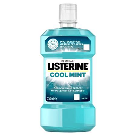 LISTERINE Coolmint Płyn do Płukania Jamy Ustnej 250 ml