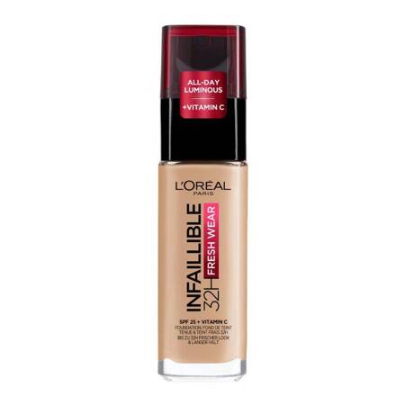 L’Oréal Infaillible 32h Fresh Wear Długotrwały Podkład 145 Rose Beige 30ml