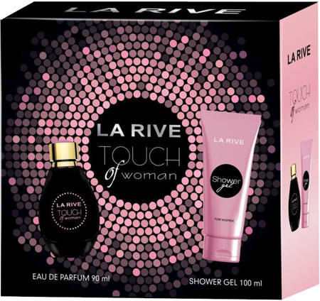 La Rive for Woman Zestaw prezentowy Touch of Woman (woda perfumowana 90ml+żel pod prysznic 100ml)