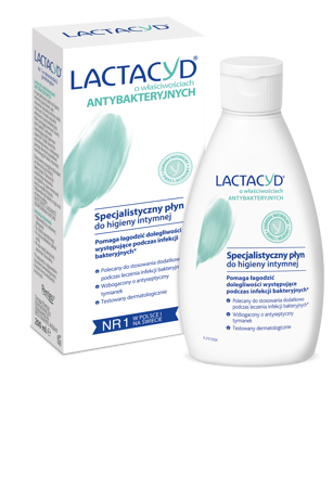 Lactacyd Specjalistyczny Płyn do higieny intymnej - antybakteryjny  200ml