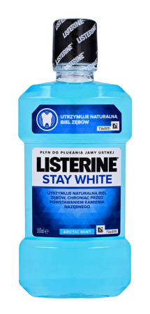 Listerine Stay White Ochronny płyn do płukania jamy ustnej 500ml