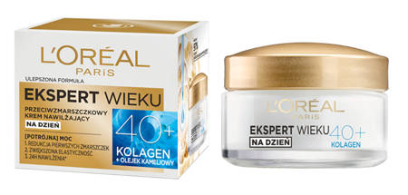 Loreal Ekspert Wieku 40+ Krem wygładzający na dzień 50ml