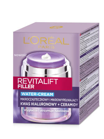 Loreal REVITALIFT FILLER Ujędrniający Krem do twarzy Water-Cream 50ml