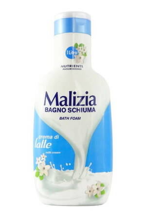 MALIZIA Płyn do kąpieli Cream di Latte Mleczna pianka 1000 ml