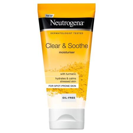 NEUTROGENA Clear & Soothe Krem do twarzy z kurkumą 75 ml