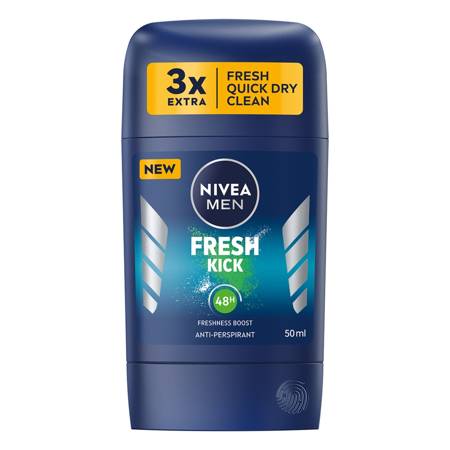 NIVEA Men Dezodorant w sztyfcie męski FRESH KICK 50ml