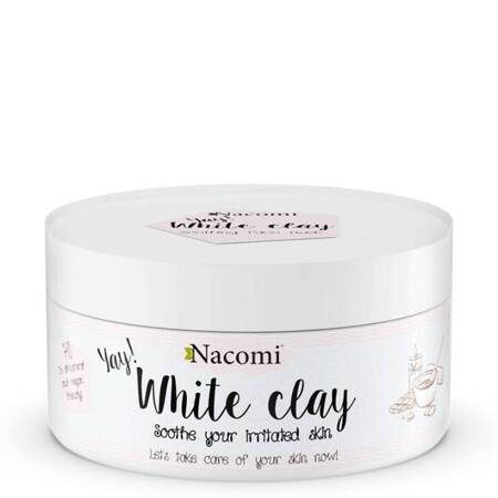 Nacomi White Clay Biała Glinka do Twarzy Kaolin 50g