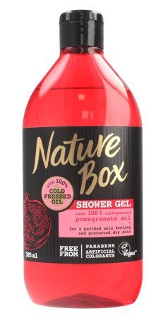 Nature Box Pomegranate Oil Żel pod prysznic nawilżający  385ml