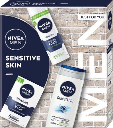 Nivea Men Sensitive Skin Zestaw prezentowy (01801)