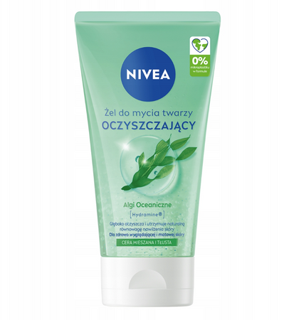 Nivea Oczyszczający Żel Do Mycia Twarzy Cera Tłusta I Mieszana 150ml