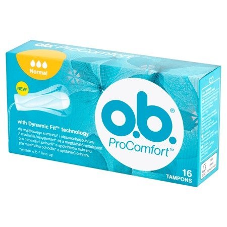 O.B.ProComfort  Normal  komfortowe tampony 1op.-16szt