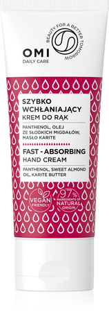 OMI Daily Care Krem do rąk szybko wchłaniający Fast-Absorbing Hand Cream 75ml