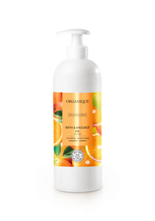 ORGANIQUE SPA Olej do kąpieli i masażu Orange 500ml