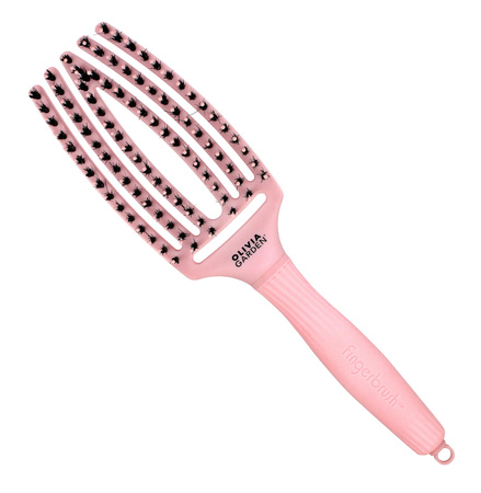 Olivia Garden Fingerbrush Combo Pastel Pink Szczotka Do Rozczesywania