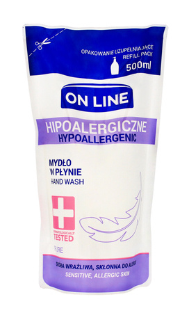 On Line Mydło w płynie Hipoalergiczne Pure - uzupełnienie  500ml