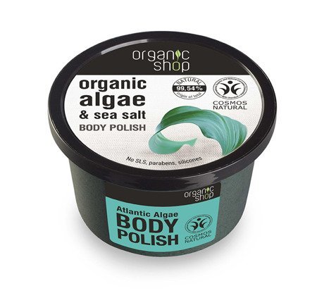 Organic Shop Peeling do ciała Atlantyckie Algi 250 ml