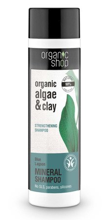 Organic Shop Szampon do włosów Wzmacniający Błękitna laguna
