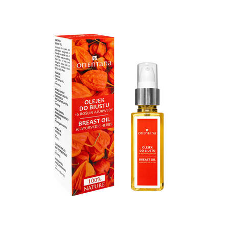 Orientana Olejek Do Biustu 16 Roślin Ajurwedy 50ml