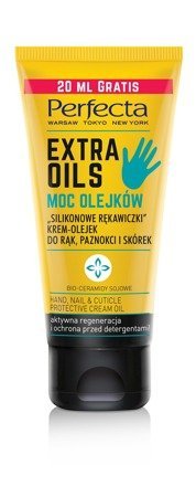 Perfecta Extra Oils Krem-Olejek do rąk "Silikonowe Rękawiczki" 80ml tubka