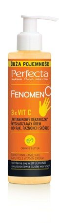 Perfecta Fenomen C Wygładzający Krem do rąk Witaminowe Rękawiczki 3xVit C  195ml