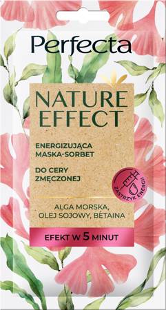 Perfecta Nature Effect Energizująca Maska-sorbet do cery zmęczonej 8ml - edycja limitowana