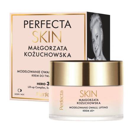 Perfecta Skin by Małgorzata Kożuchowska Krem do twarzy modelujący na dzień i noc 40+ 50 ml