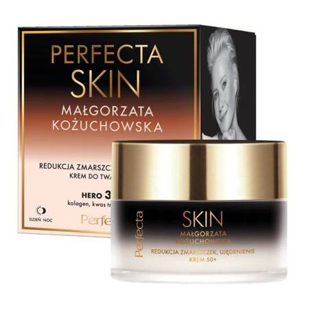 Perfecta Skin by Małgorzata Kożuchowska Krem do twarzy przeciwzmarszczowy na dzień i noc 50+ 50 ml