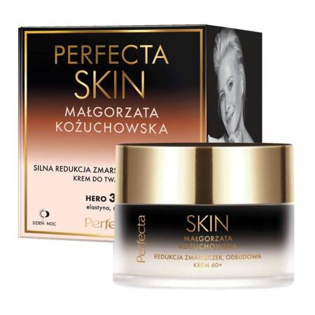 Perfecta Skin by Małgorzata Kożuchowska Krem do twarzy przeciwzmarszczowy na dzień i noc 60+ 50 ml