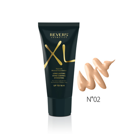 REVERS Podkład XL Natural Minerals 02 Beige 30ml