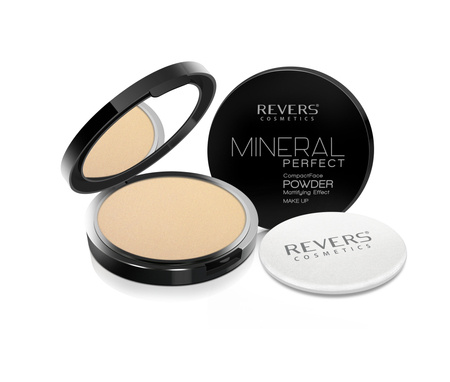 REVERS Puder prasowany Mineral Perfect  01 - 9 g