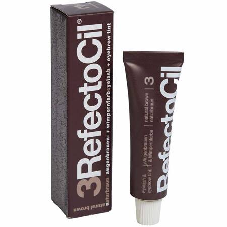 RefectoCil 3 brązowa henna do brwi i rzęs 15ml