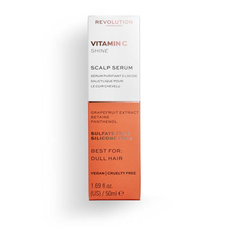 Revolution Haircare Vitamin C Nadające Połysk Serum do włosów matowych i zmęczonej skóry głowy 50ml