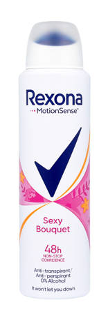 Rexona Motion Sense Woman Dezodorant spray sexy Bouquet  150ml