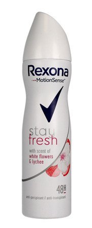 Rexona Stay Fresh Woman Dezodorant spray White Flowers & Lychee  150ml